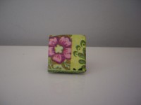 Anillo cuadrado Modelo (007): Primavera.