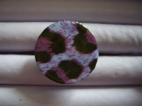 Anillo redondo Modelo (088): Leopardo lila.