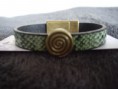 Pulsera Modelo (092): serpiente con espiral.