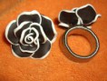 Anillo Modelo (089): rosa negra